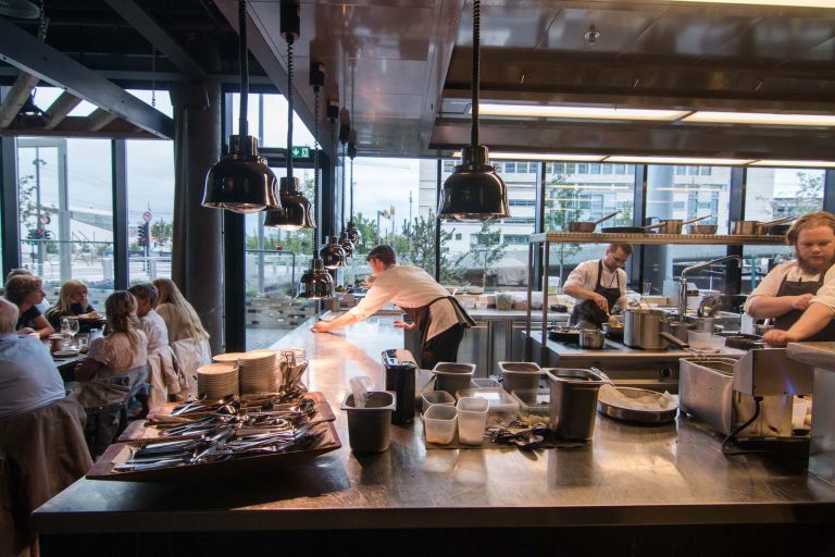 Open kitchen